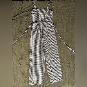 Francesca’s Black and White Jumpsuit Size Women’s XXS